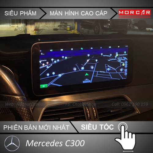 Màn Hình Android Cho Mercedes C300 2011-2014 17 Man hinh Cho Mercedes C300 2011 2014 6