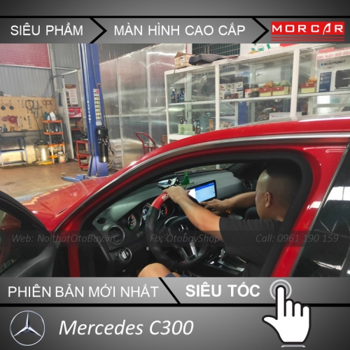 Màn Hình Android Cho Mercedes C300 2011-2014 14 Man hinh Cho Mercedes C300 2011 2014 9
