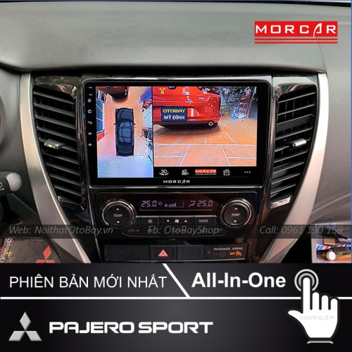 Man hinh Cho Pajero Sport 2016 2019 6