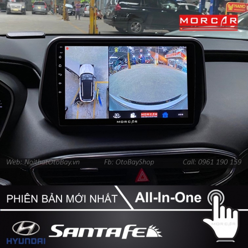 Man hinh Cho Santafe 2018 2020 8