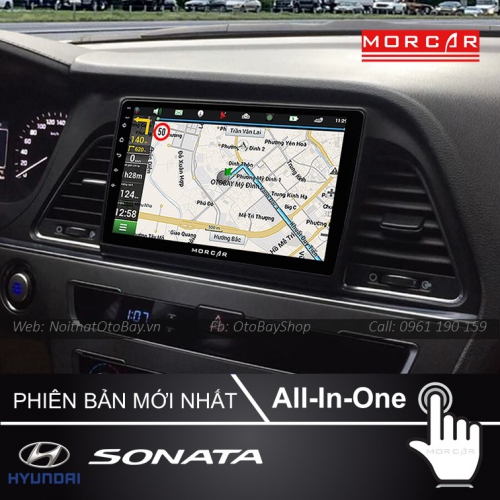 Màn Hình Android Hyundai Sonata 2015-2018 17 Man hinh Cho Sonata 2015 2018 4