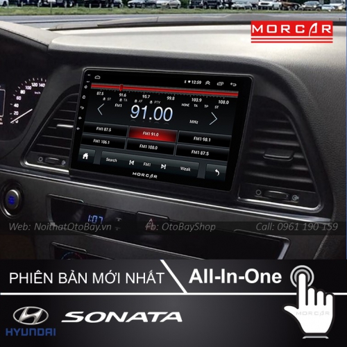 Màn Hình Android Hyundai Sonata 2015-2018 18 Man hinh Cho Sonata 2015 2018 5