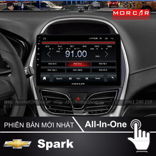 Màn Hình Android Chevrolet Spark 2015-2017 19 Man hinh Cho Spark 2015 2017 6