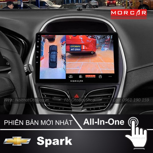 Màn Hình Android Chevrolet Spark 2015-2017 21 Man hinh Cho Spark 2015 2017 8