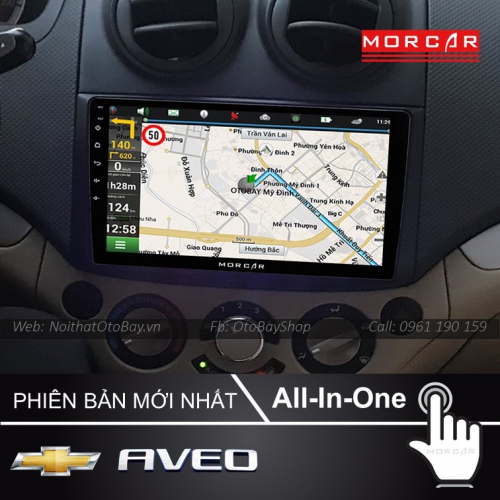 Man hinh Cho Xe Aveo Gentra 2013 2019 4