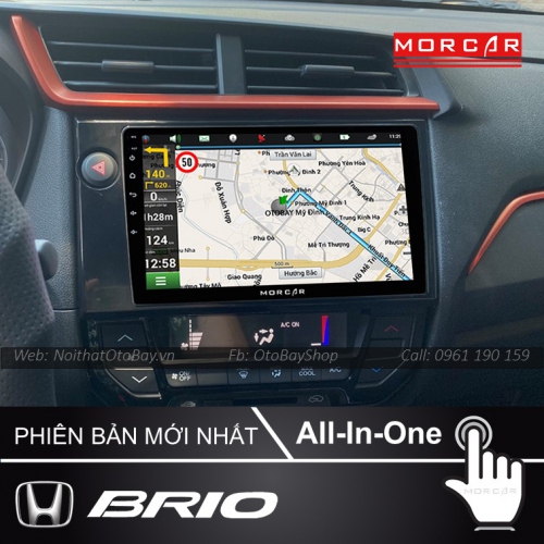 Màn Hình Android Honda Brio 2019-2020 18 Man hinh Cho Xe Brio 2019 2020 5