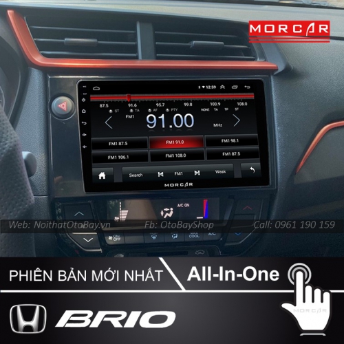 Màn Hình Android Honda Brio 2019-2020 19 Man hinh Cho Xe Brio 2019 2020 6