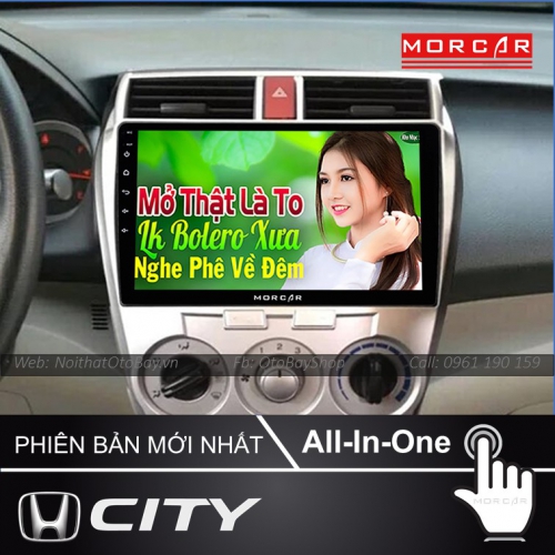 Màn Hình Android Honda City 2008-2014 16 Man hinh Cho Xe City 2008 2014 3