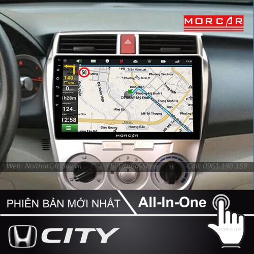 Màn Hình Android Honda City 2008-2014 18 Man hinh Cho Xe City 2008 2014 5