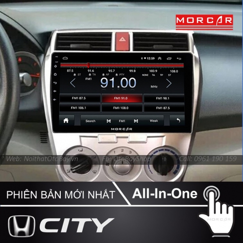 Màn Hình Android Honda City 2008-2014 19 Man hinh Cho Xe City 2008 2014 6