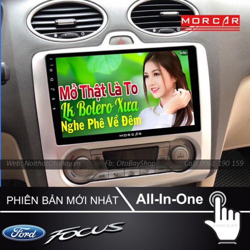 Màn Hình Android Ford Focus 2007-2011 (Điều Hòa Tự Động) 18 Man hinh Cho Xe Focus 2007 2011 DHTD 5