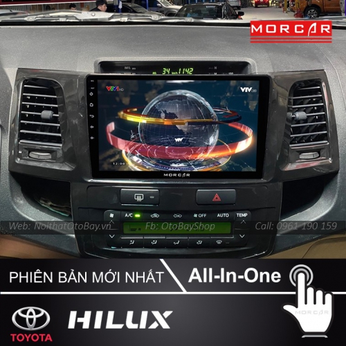Màn Hình Android Toyota Hilux 2007-2015 18 Man hinh Cho Xe Hilux 2007 2015 5