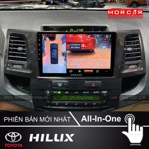 Màn Hình Android Toyota Hilux 2007-2015 21 Man hinh Cho Xe Hilux 2007 2015 8