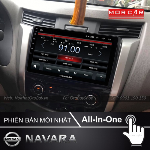 Màn Hình Android Nissan Navara EL 2015-2020 20 Man hinh Cho Xe Navara EL 2015 2020 7