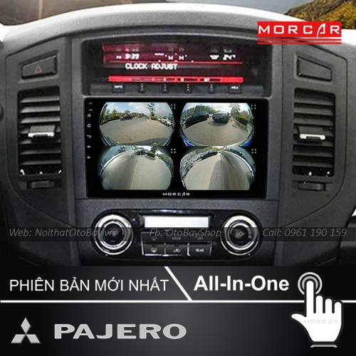 Man hinh Cho Xe Pajero 2006 2014 6