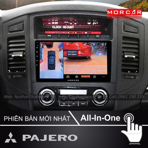 Man hinh Cho Xe Pajero 2006 2014 7