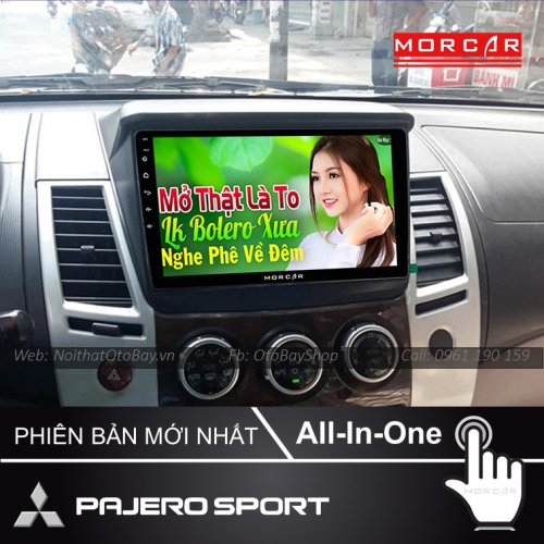 Màn Hình Android Mitsubishi Pajero Sport 2008-2015 15 Man hinh Cho Xe Pajero Sport 2008 2016 2