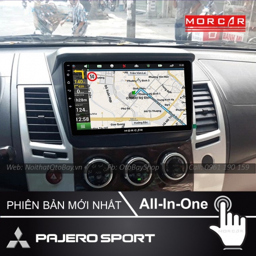Màn Hình Android Mitsubishi Pajero Sport 2008-2015 17 Man hinh Cho Xe Pajero Sport 2008 2016 4