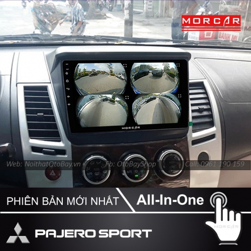 Màn Hình Android Mitsubishi Pajero Sport 2008-2015 19 Man hinh Cho Xe Pajero Sport 2008 2016 6