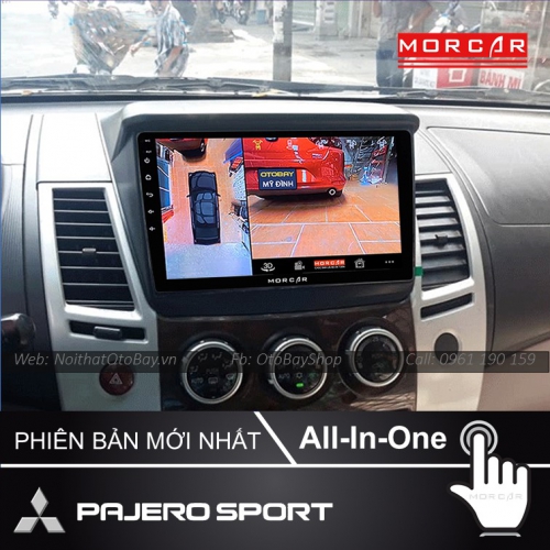 Màn Hình Android Mitsubishi Pajero Sport 2008-2015 20 Man hinh Cho Xe Pajero Sport 2008 2016 7