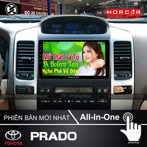 Màn Hình Android 4G Toyota Prado 2004-2009 15 Man hinh Cho Xe Prado 2004 2009 2