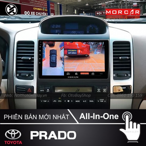 Màn Hình Android 4G Toyota Prado 2004-2009 20 Man hinh Cho Xe Prado 2004 2009 7