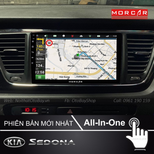 Man hinh Cho Xe Sedona 2014 2020 5