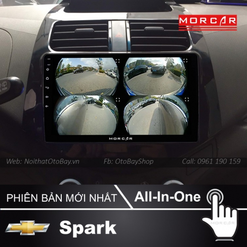 Màn Hình Android Chevrolet Spark 2010-2014 21 Man hinh Cho Xe Spark 2010 2015 7