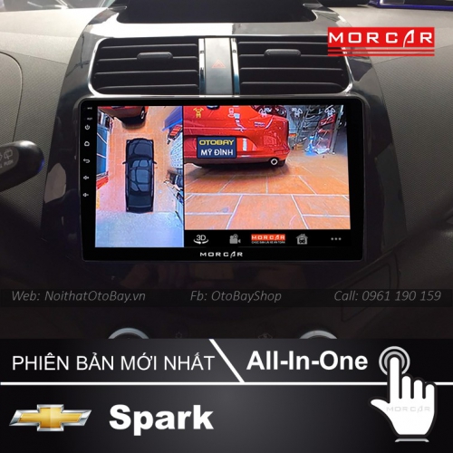 Màn Hình Android Chevrolet Spark 2010-2014 22 Man hinh Cho Xe Spark 2010 2015 8