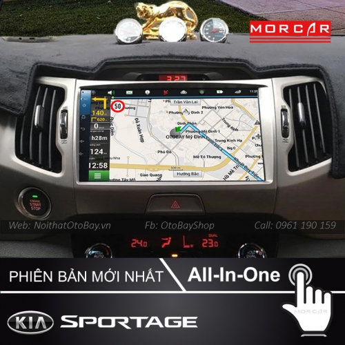 Màn Hình Android Kia Sportage 2010-2017 18 Man hinh Cho Xe Sportage 2010 2017 5
