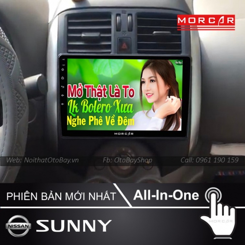 Màn Hình Android Nissan Sunny 2011-2017 16 Man hinh Cho Xe Sunny 2011 2017 3