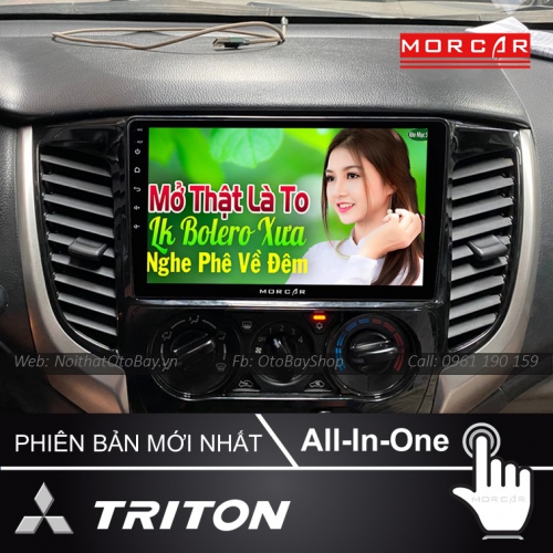 Man hinh Cho Xe Triton 2015 2019 2