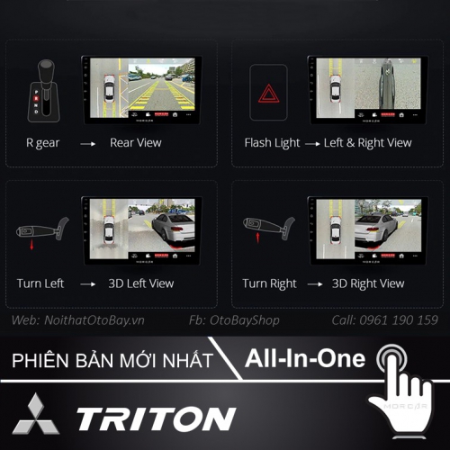 Man hinh Cho Xe Triton 2015 2019 8