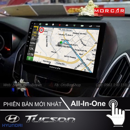 Màn Hình Android Hyundai Tucson 2009-2014 17 Man hinh Cho Xe Tucson 2009 2014 5