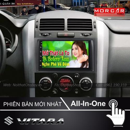 Màn Hình Android Suzuki Vitara 2007-2014 16 Man hinh Cho Xe Vitara 2007 2014 3