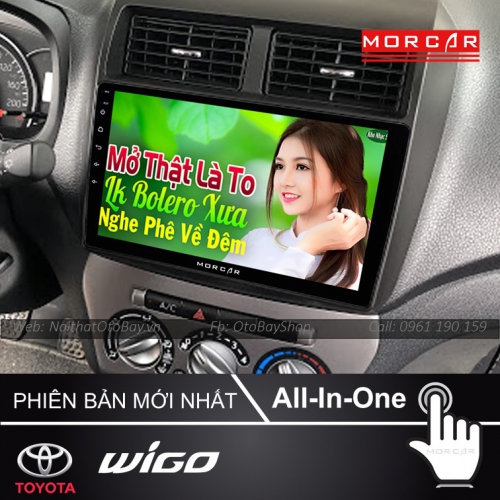 Man hinh Cho Xe Wigo 2019 2021 2