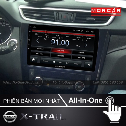 Màn Hình Android Nissan X-Trail 2013-2020 18 Man hinh Cho Xe Xtrail 2013 2020 5