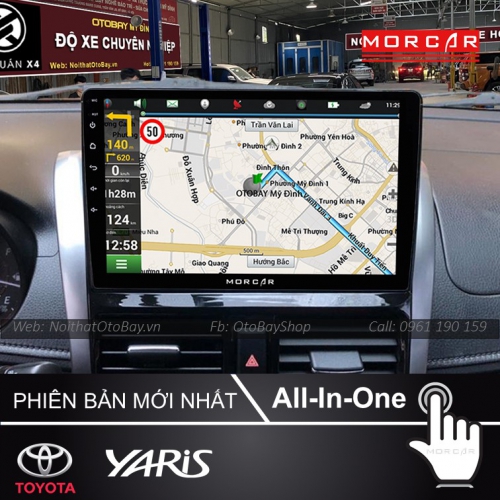 Man hinh Cho Xe Yaris 2014 2017 2