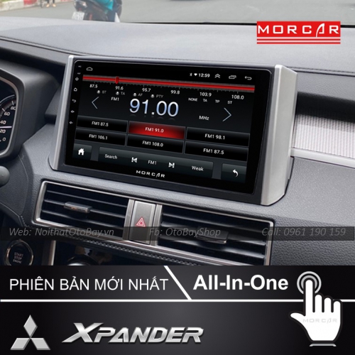 Màn Hình Android Mitsubishi Xpander 2018-2020 18 Man hinh Cho Xpander 2019 2020 5