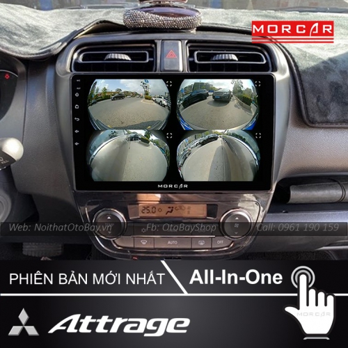 Màn Hình Android Mitsubishi Attrage 2012-2020 19 Man hinh Cho xe Attrage 2012 2020 6