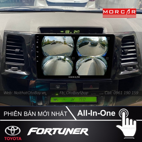 Màn Hình Android Toyota Fortuner 2007-2015 19 Man hinh Cho xe Fortuner 2007 2015 6