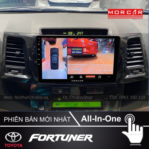 Màn Hình Android Toyota Fortuner 2007-2015 21 Man hinh Cho xe Fortuner 2007 2015 8