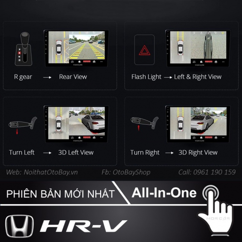 Màn Hình Android Honda HR-V 2015-2020 21 Man hinh Cho xe Hrv 2015 2020 8