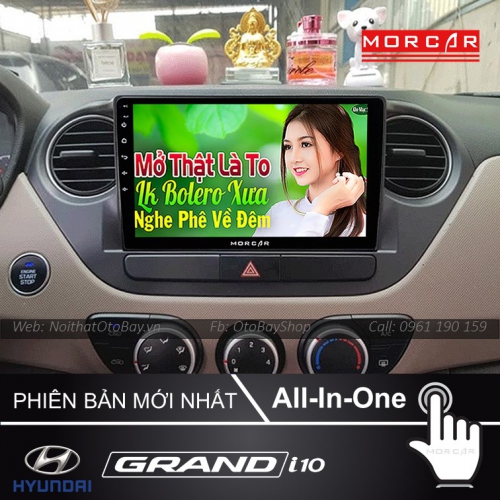 Màn Hình Android Hyundai I10 2013-2019 20 Màn hình ô tô android cho xe Grand i10 cung cấp cho người dùng nhiều tính năng giải trí thú vị.