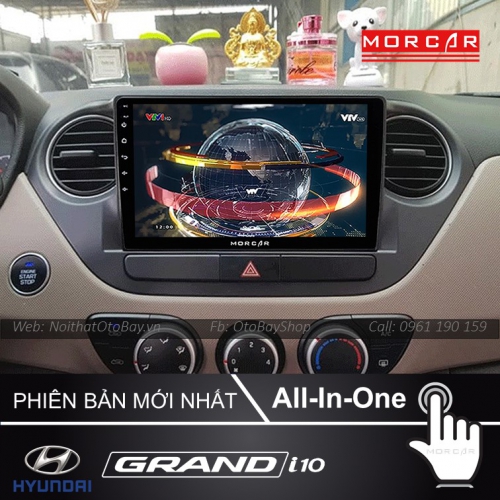 Màn Hình Android Hyundai I10 2013-2019 21 Hình ảnh lắp đặt màn hình ô tô tại otobayshop