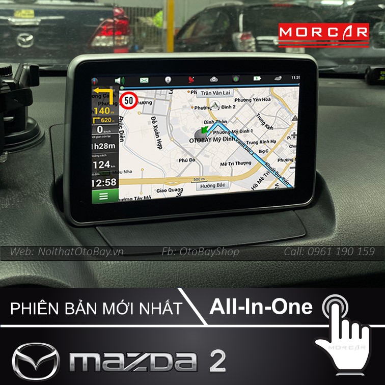 Màn Hình Cho Xe Mazda 2 2015-2020