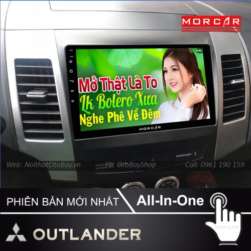 Màn Hình Android Mitsubishi Outlander 2006-2012 16 Man hinh Cho xe Outlander 2005 2012 3