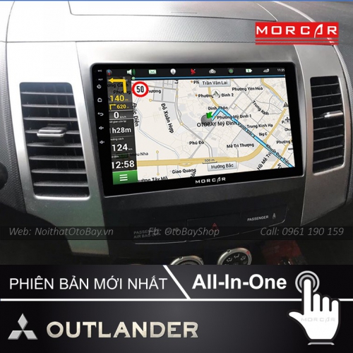 Màn Hình Android Mitsubishi Outlander 2006-2012 18 Man hinh Cho xe Outlander 2005 2012 5