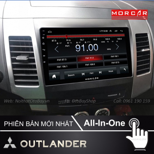 Màn Hình Android Mitsubishi Outlander 2006-2012 19 Man hinh Cho xe Outlander 2005 2012 6