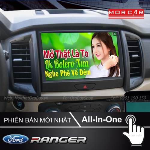 Man hinh Cho xe Ranger 2020 2021 2
